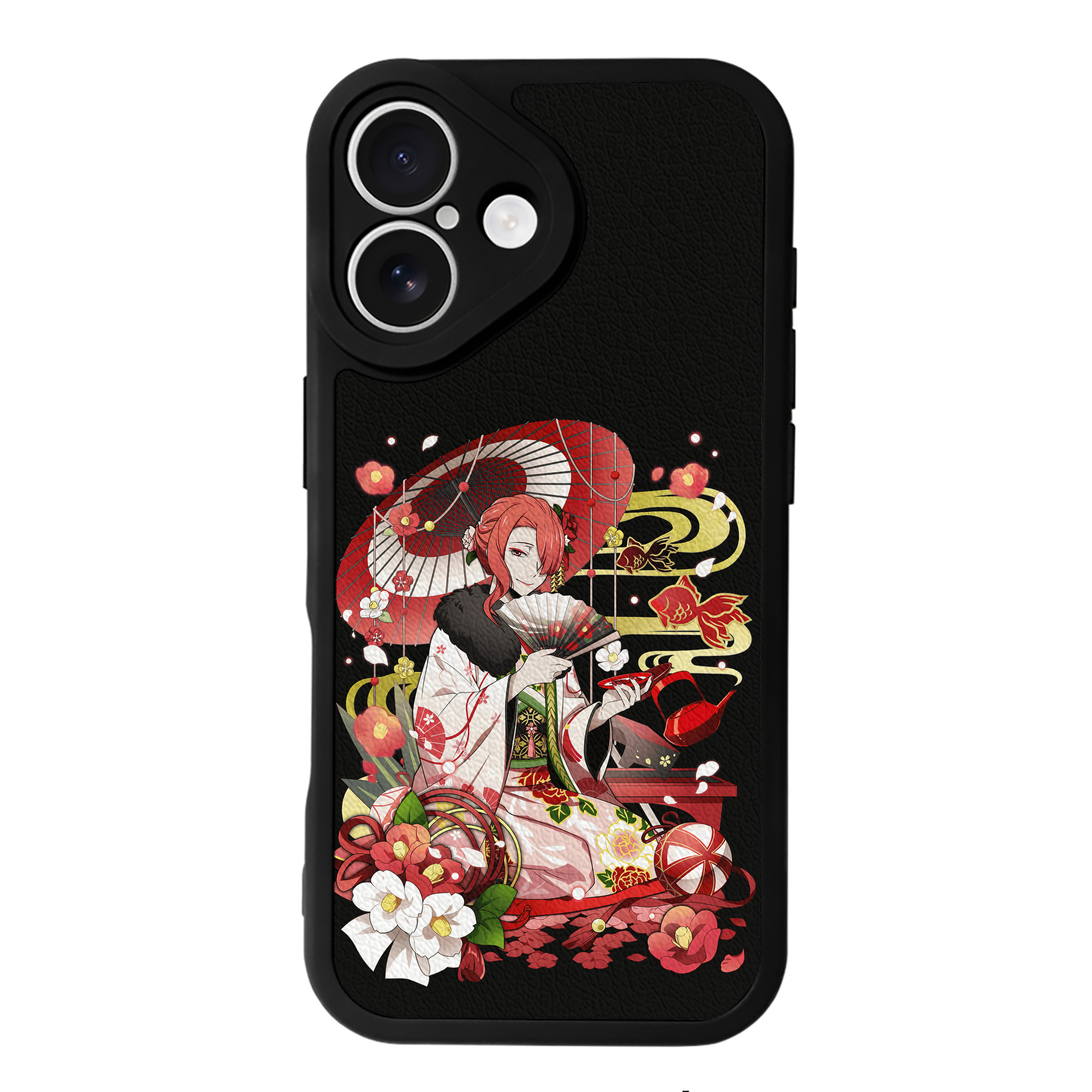 （画像用） 文豪ストレイドッグス Bungo Stray Dogs 【iPhone 16シリーズ対応】シリコンスマホケース（レザー調） 材質：シリコン